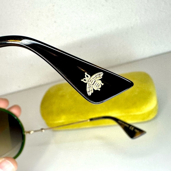 Gucci Sunglasses GG0061S in Green Gradient - Picture 4 of 10